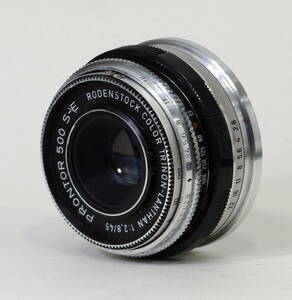 Rodenstock COLOR TRINON-LANTHAN 2.8/45mm L39マウント改造