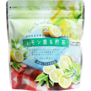 ※レモン香る煎茶 水出しティーバッグ 3g×10包入 ｘ [2組] (k-4943637304492)
