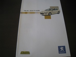 * abroad catalog . language Peugeot taxi 307/407/607/807 11479