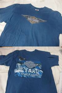 ハーレーダビッドソン・HARLEY-DAVIDSON Tシャツ　L　②