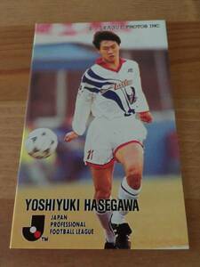 長谷川祥之(鹿島アントラーズ) - 1995 SOCCER CARD(カルビー・Jリーグチップス)