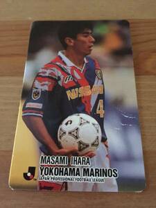 井原正巳(日産F.C.横浜マリノス) - 1993 SOCCER CARD(カルビー・Jリーグチップス)
