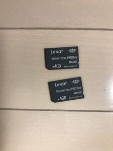 PSP メモリースティック 4GB Lexar 送料込