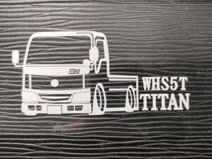 タイタン 車体ステッカー WHS5T マツダ トラック　車高短仕様 サイドパネル