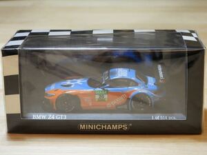 【新品：未開封】PMA ミニチャンプス 1/43 BMW Z4 GT3 Plxum チーム シューベルト ADAC GT マスターズ 2014年 No.20