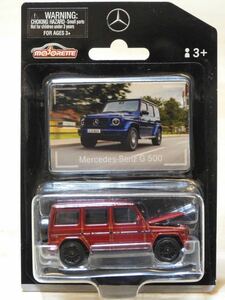 [ Mercedes Benz special order : unopened ]majorette MajoRette Mercedes - Benz G 500 [ hyacinth red ]