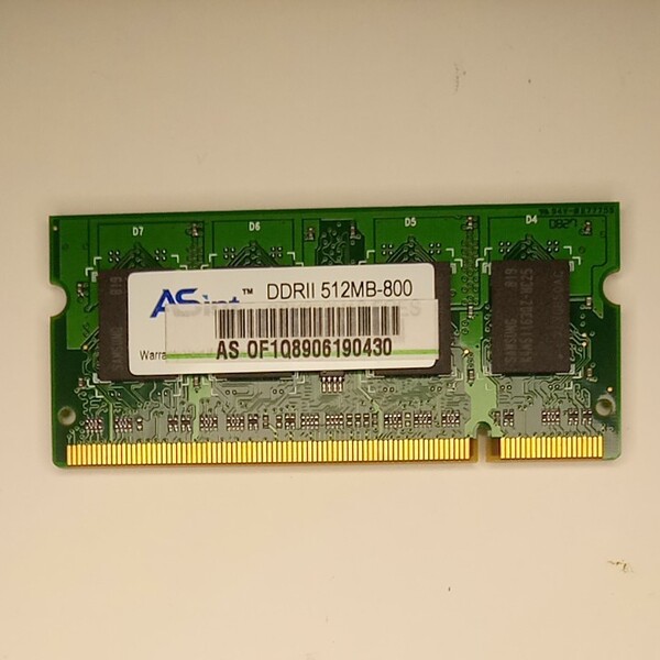 メモリ ASint DDP2 512MB-800