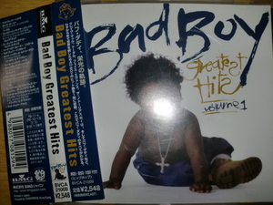 美品日本盤 Bad Boy Greatest Hits Volume1 p.daddy notorious b.i.g. rampage ll cool j busta rhymes mase dmx lil'kim d-block jay-z 