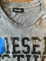 DIESEL KIDS　ディーゼル　Jr. ジュニア　Tシャツ　半袖　グレー　１4Y_画像2
