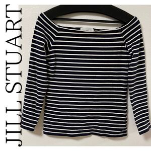 JILLSTUART ボーダーカットソー 長袖 ボーダーカットソー トップス