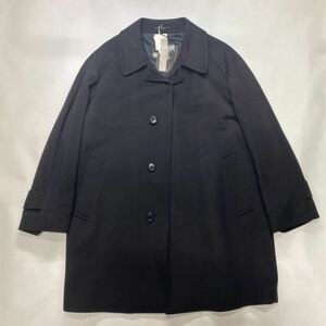 【限定セール】新品　未使用　タグ付き　カシミヤ100% 日本製　PURE CASHMERE excellent ステンカラーコート ブラックサイズM 最高品質