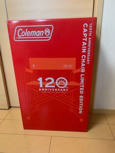 コールマン 120th アニバーサリー キャプテンチェア 新品未開封品
