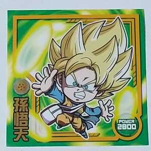 ドラゴンボール超戦士シールウエハースZ W―13 N 孫悟天 (開封品)