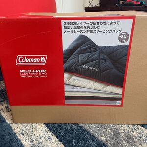 新品未使用 コールマン 寝袋 マルチレイヤースリーピングバッグ Coleman