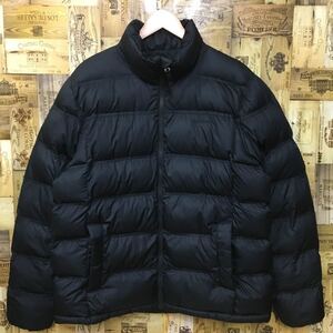 エルエルビーン L.L.Bean ダウンジャケット 中綿ジャケット ナイロンジャケット アウトドア キャンプ L 黒 送料無料 メンズ 肉厚
