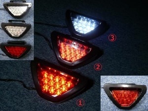 ♭Ｆ1風LED12発ブレーキバックフォグランプ ＢＭＷ MINI 1 3 5 7 X1 ゴルフ ビートル ポロ パサート ベンツＡ Ｂ Ｃ E ボルボ アウディ