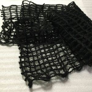  Easy muffler net black original muffler * scarf made for 
