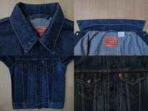 Levi's PC9-706440013 サード デニム ジャケット S インディゴ ブルー リーバイス 3rd ジージャン トラッカー 557XX 70505 ブルゾン ワーク_画像8