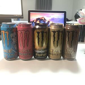  free shipping Monster Energy drink 10 kind mango Logo pipe line punch MEAN BEAN LOCA MOCHA REHAB BLACK RED BLUE SUNRISE VIOLET