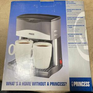 PRINCESS 2カップコーヒーメーカー (磁器製カップつき) Z-PC2193