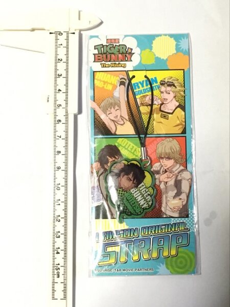 非売品 TIGER&BUNNY 鏑木・T・虎徹 ストラップ タイバニ タイガー＆バニー LAWSON Kotetsu T. Kaburagi strap Wild Tiger ワイルドタイガー