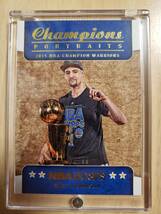 99枚限定 2015 -16 Panini Hoops Champions Portraits KLAY THOMPSON (#/99) / クレイ トンプソン _画像1