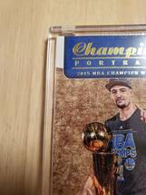 99枚限定 2015 -16 Panini Hoops Champions Portraits KLAY THOMPSON (#/99) / クレイ トンプソン _画像4