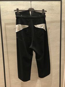 サルバム sulvam　 ハイウエストカットオフ　クラシックパンツ　pants