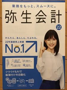 芳根京子(表紙) ★女優アイドル・芸能人　★弥生会計限定　★A4サイズ　★新品・非売品