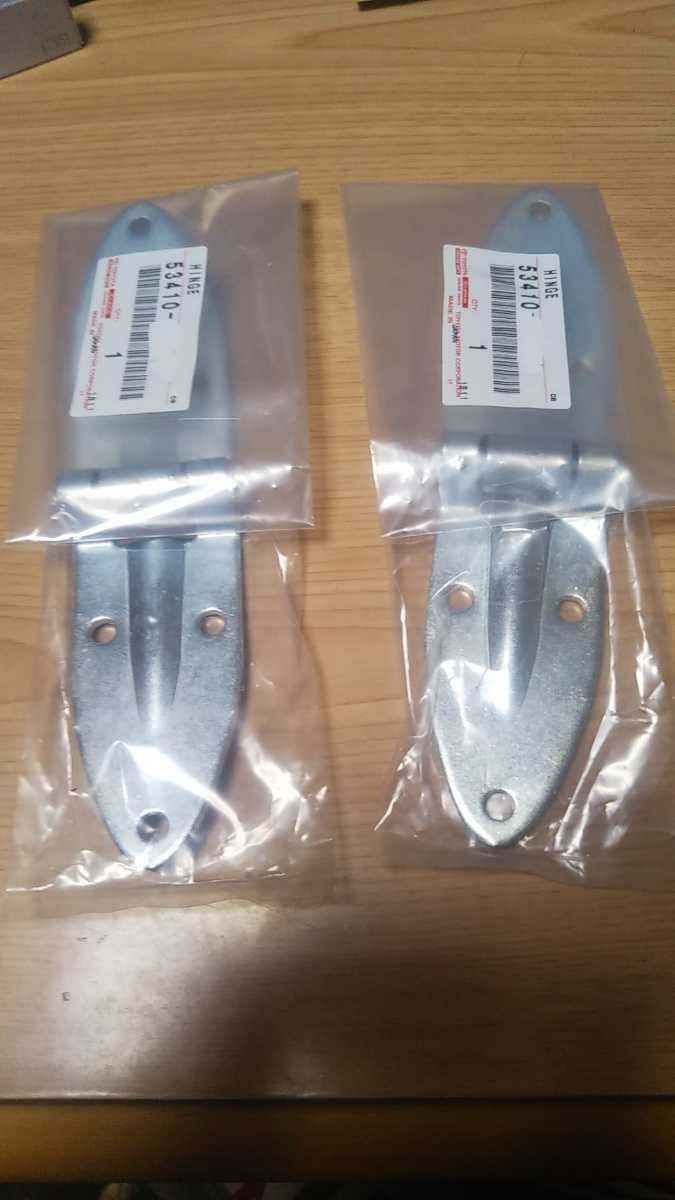 ランクル40系 ボンネット フードヒンジ 2個セット トヨタ純正品 新品未
