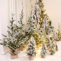 卓上ミニクリスマスツリー 雪にまみれて クリスマスパーティー クリスマス用品 クリスマスツリー飾り 50cm_画像8