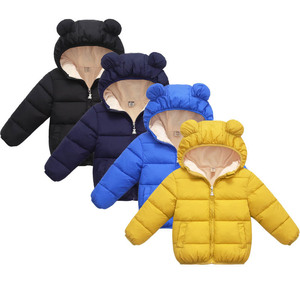  Kids down jacket baby child clothes down coat down . clothes jacket protection against cold heat insulation outer wear girl man with a hood . autumn winter 