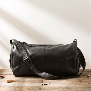 本革 牛革 メンズ ボストンバッグ bostonbag ブラック BLACK 300 5885