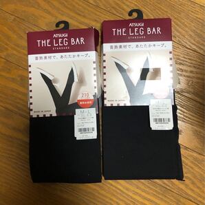 アツギ タATSUGI THE LEG BAR 210D タイツ 2枚セット