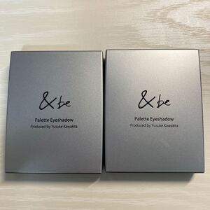 アンドビー パレットアイシャドウ サンライズブラウン サンセットブラウン 5g セット アイシャドウ 中古 &be