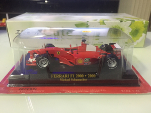 アシェット1/43 フェラーリ F1 コレクション　F1 2000 ミハエルシューマッハ 未開封品 ミニカー