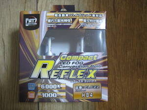 値下げ 送料300円 FET CATZ HB4 LEDバルブ 6000K 1000lm ホワイト 軽自動車 ハイブリット車対応 CLC22 車検対応 ドレスアップ 新品