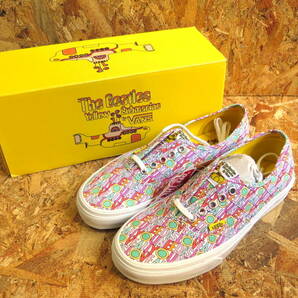 新品☆本物 USAモデル THE BEATLES×VANS AUTHENTIC US6.5 24.5cm ザ・ビートルズ × バンズ イエロー・サブマリン コレクション