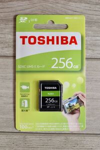 東芝/SD-LU256G/256GB/UHS Speed Class1(Class10)対応/SDXCカード/TOSHIBA
