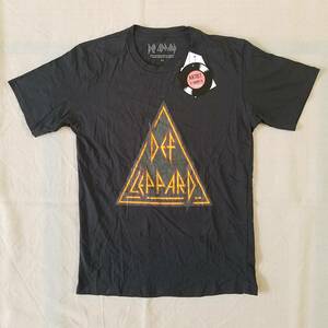 魅惑のバンドT特集! 新品『Avail(アベイル) × Artist』“DEF LEPPARD(デフ・レパード)” 半袖Tシャツ 濃灰 サイズLL／ロックT