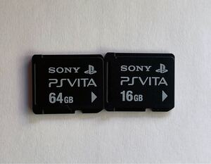 PS Vita メモリーカード 64GB+16GB