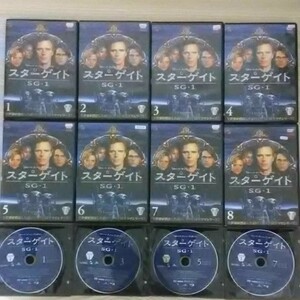 スターゲイトSG-1シーズン1 DVD (1巻~全8巻.22話迄)国内正規レンタル中古品