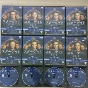 スターゲイトSG-1シーズン1 DVD (1巻~全8巻.22話迄)国内正規レンタル中古品