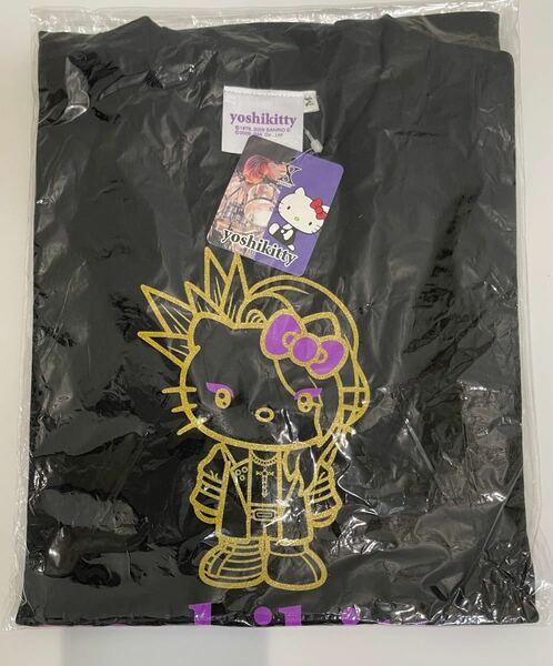 x japan yoshikitty Tシャツ未使用　ブラックまたはホワイト