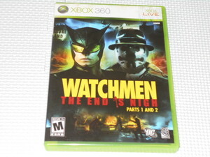 xbox360★WATCHMEN THE END IS NIGH PARTS 1 AND 2 海外版(国内本体動作可)★箱付・説明書付・ソフト付