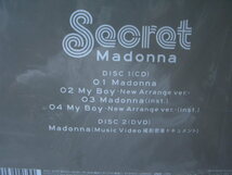 ★未開封★ Secret 【Madonna】 初回盤B type：CD+DVD_画像2