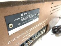 TRIO トリオ AM FM stereo tuner ステレオチューナー KT-1300G 通電 受信OK 即有り_画像5