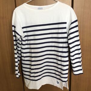 ★美品★オーシバル長袖ボーダーカットソー★ ボーダーカットソー