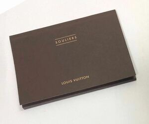 ルイヴィトン「LOUIS VUITTON」シューズ用しおり ① 付属品 旧型 素材別お手入れ方法 ギフトや保存用に