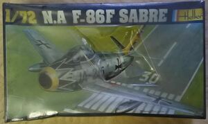 N・A F-86F SABRE 1/72 Heller エレール プラモデル 20211110 tkhshss h 1011